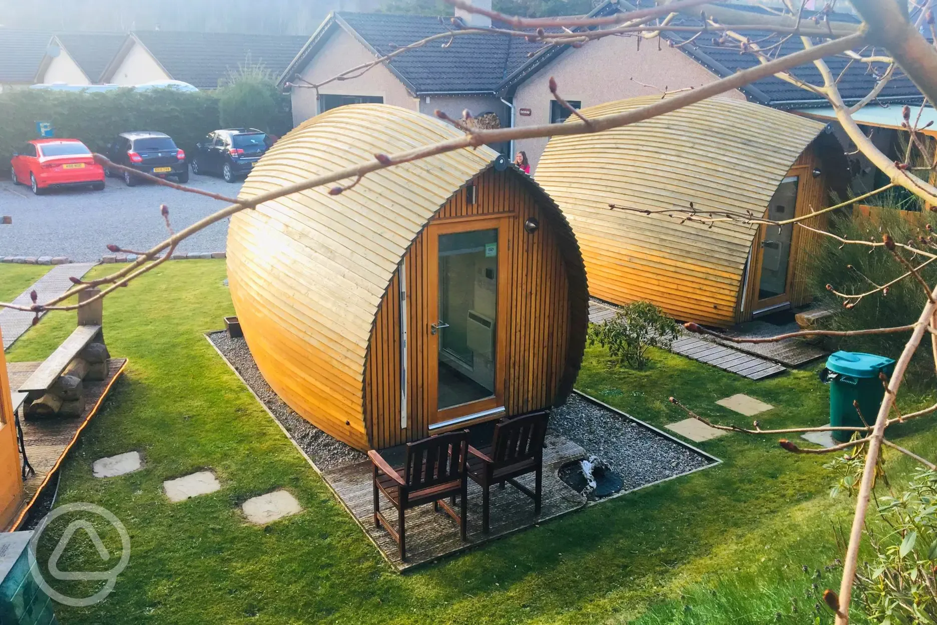 Glamping pods