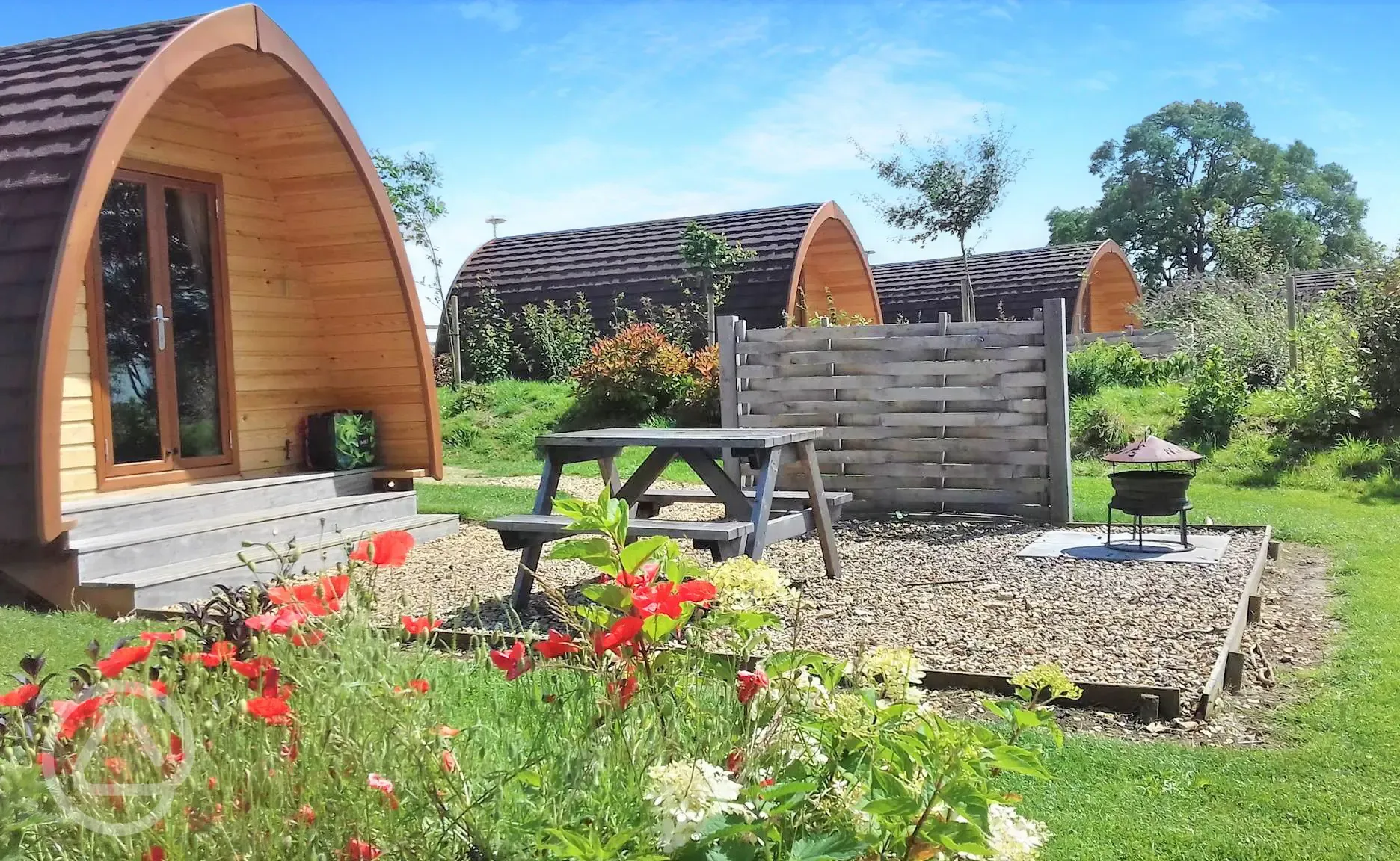 Glamping pods