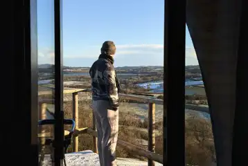 View from Bluebell Pod View from Bluebell Pod