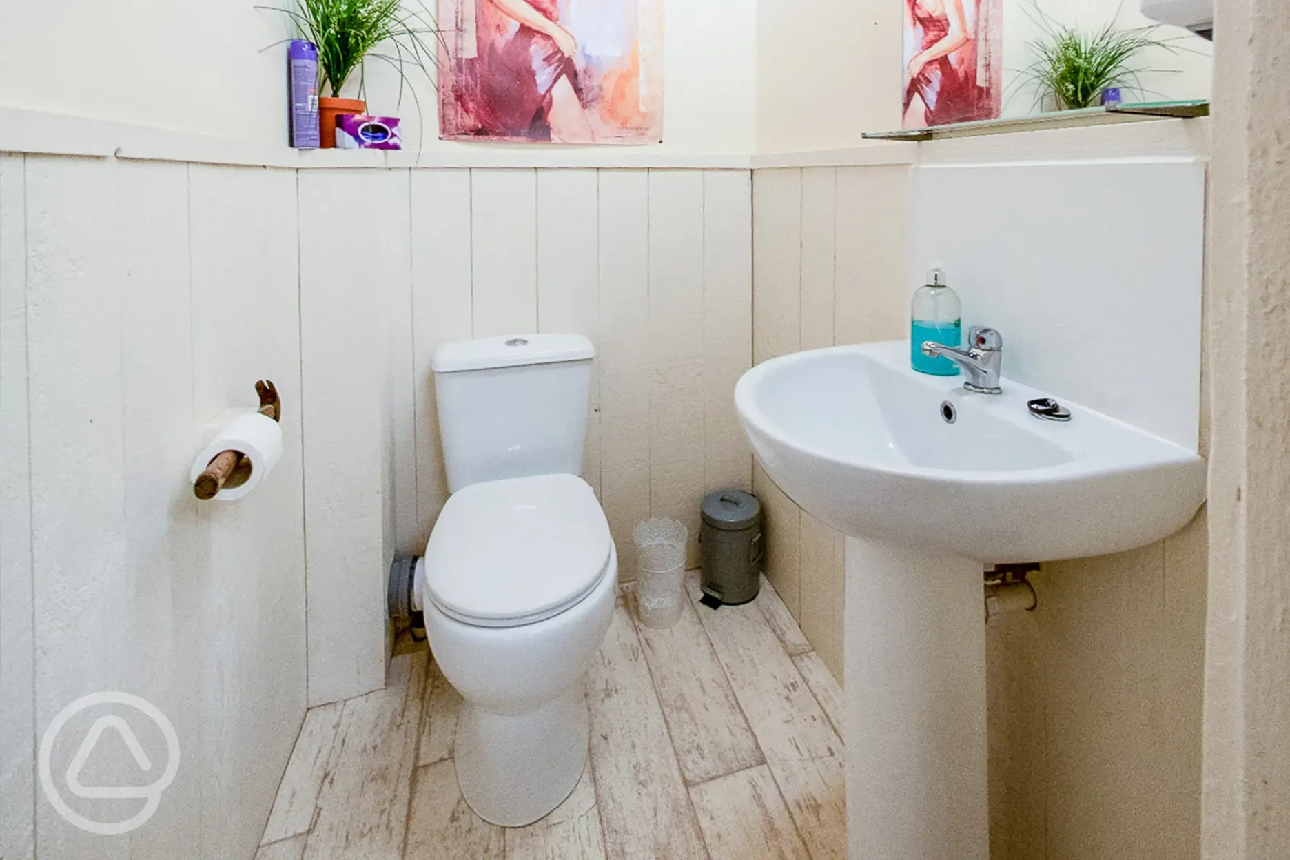 Shared flushing toilets Shared flushing toilets