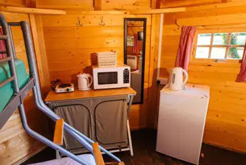 Camping cabin kitchen appliances Camping cabin kitchen appliances