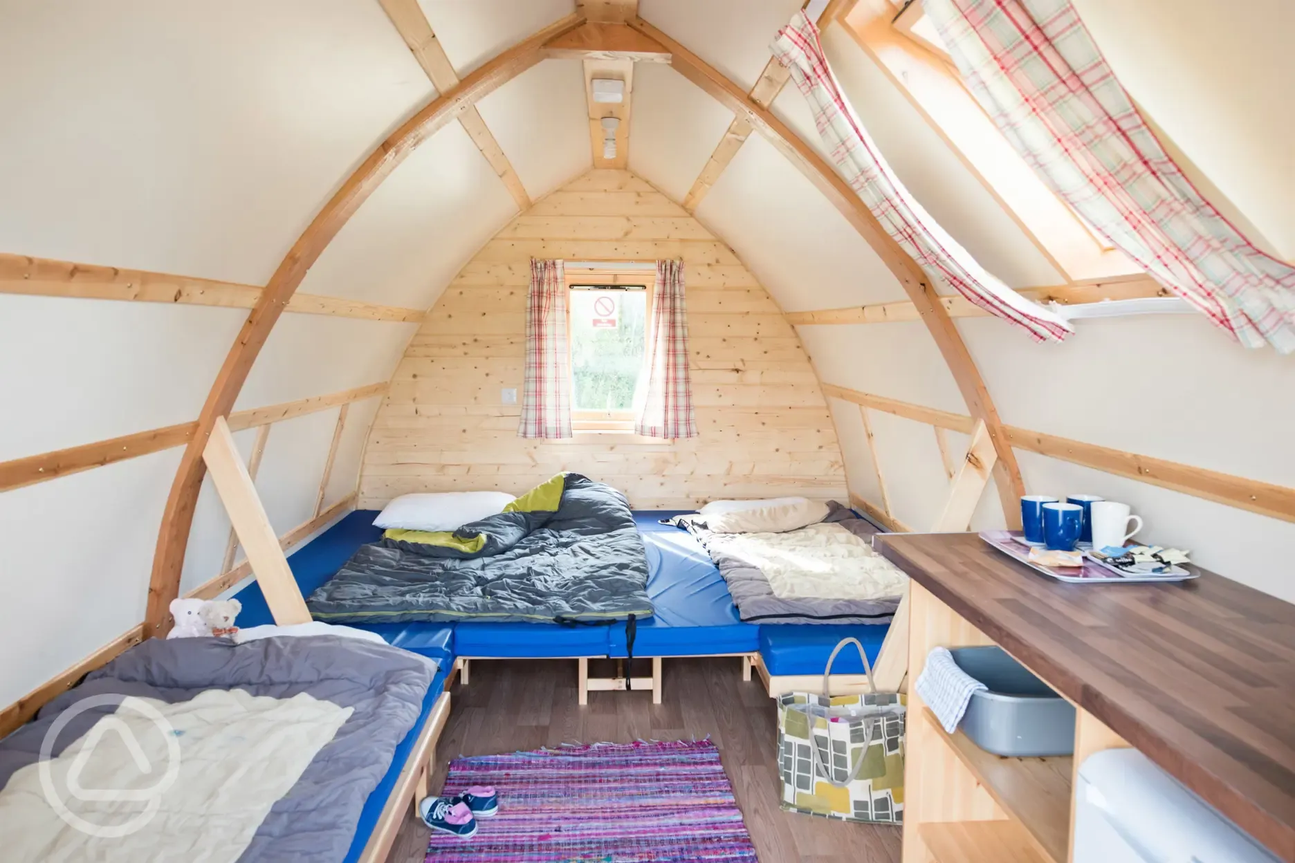 Big Chief Wigwam interior