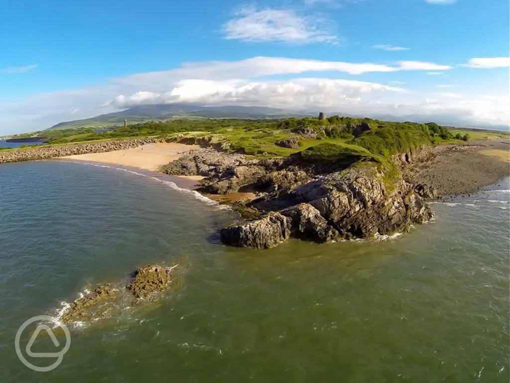 Haverigg Beach (ten minutes away)
