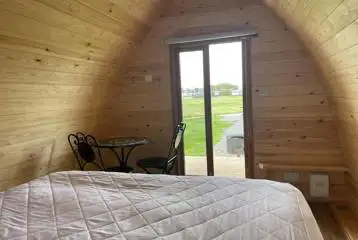 Camping pod (2 person) interior