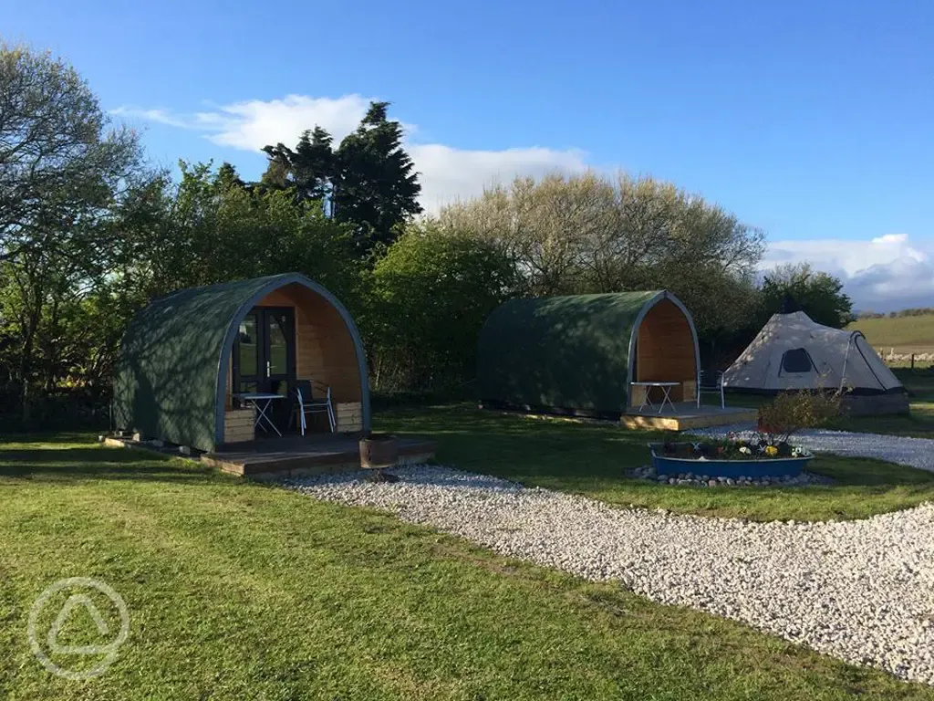 Camping pods