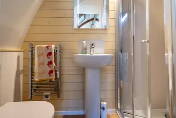 Ensuite glamping pod bathroom Ensuite glamping pod bathroom