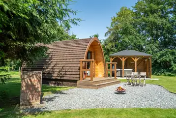 Bunny ensuite glamping pod with private hot tub and fire pit Bunny ensuite glamping pod with private hot tub and fire pit