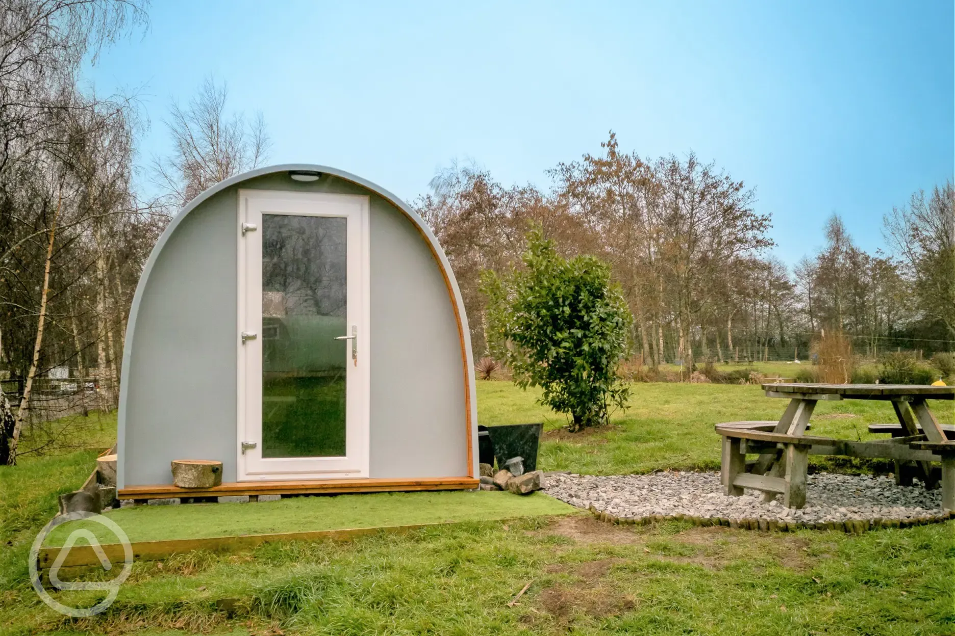 Family camping pods