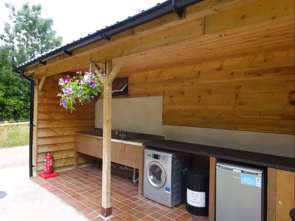 Washing up and laundry facilities 