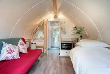 Humbleton Pod Cabin interior