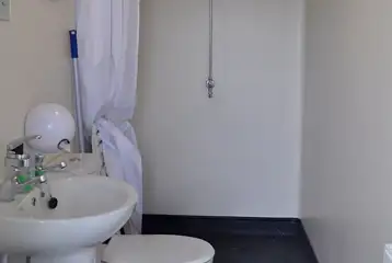 Toilet and shower Toilet and shower