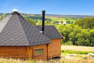 Glamping cabin with views of the Nidderdale Valley Glamping cabin with views of the Nidderdale Valley