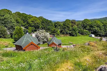 Glamping lodge pods