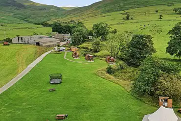 Aerial of the site