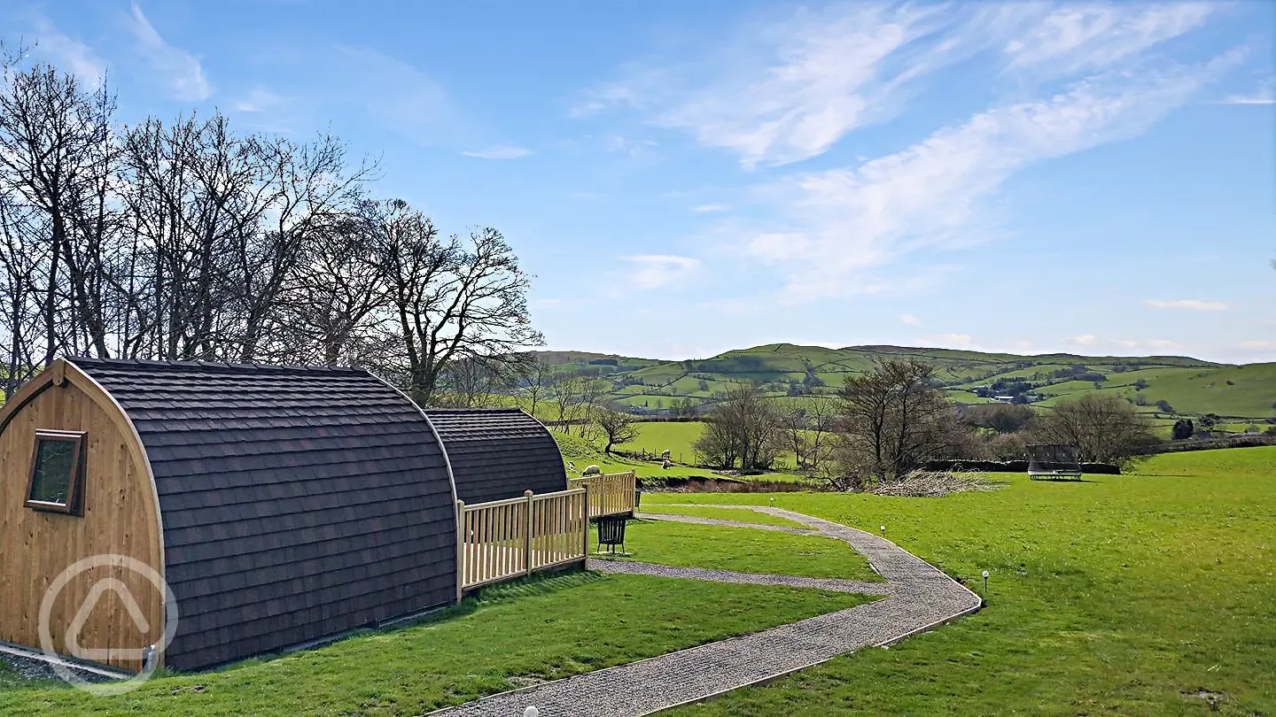 Glamping pods