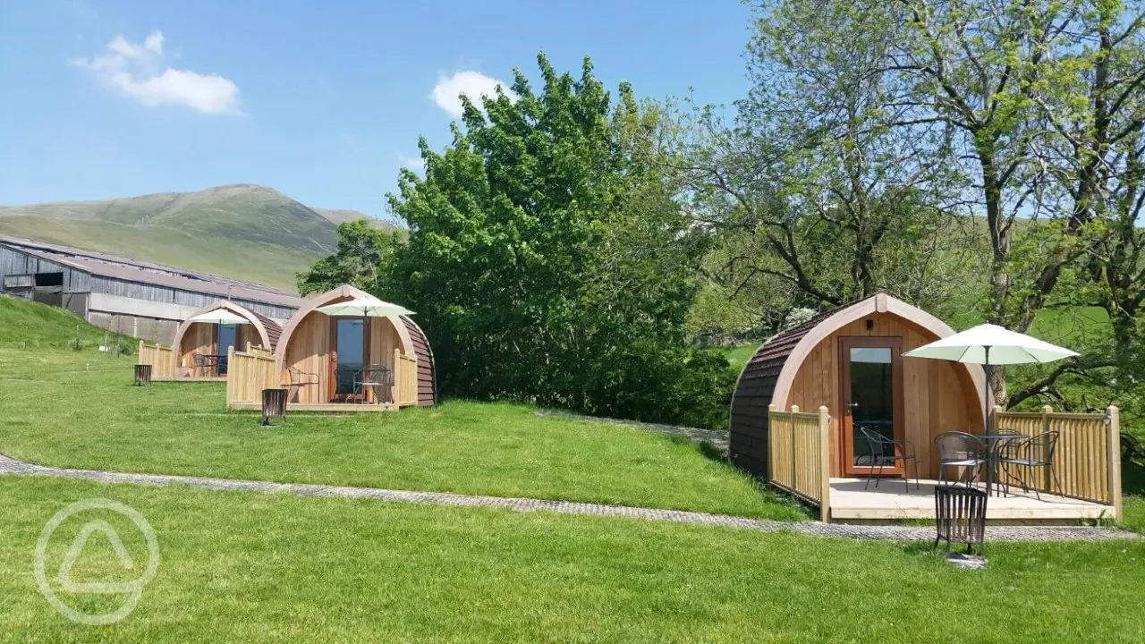 Glamping pods