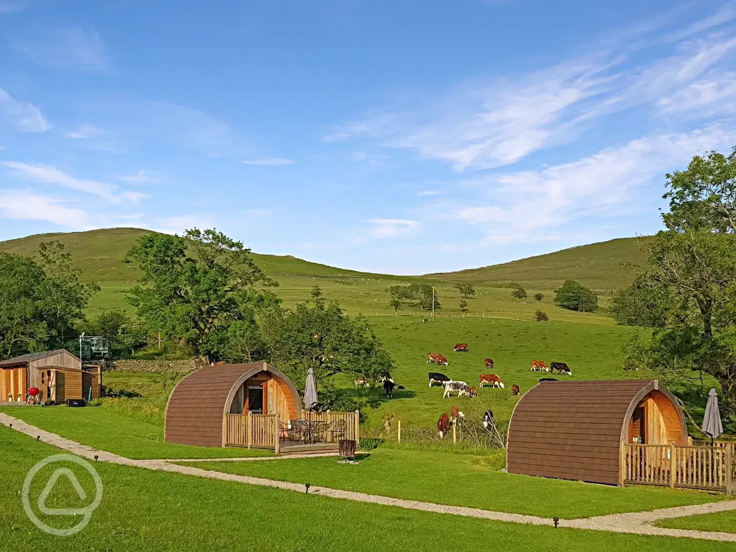 Glamping pods