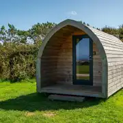 Dog friendly glamping pods