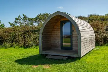 Dog friendly glamping pods