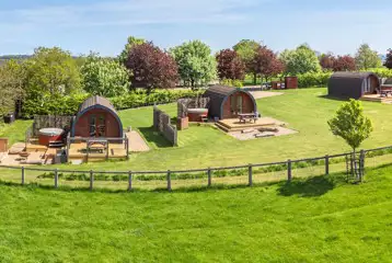 Ensuite glamping pods with hot tubs and Wingbury Farm Glamping Ensuite glamping pods with hot tubs and Wingbury Farm Glamping