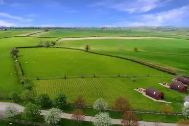 Aerial of the site