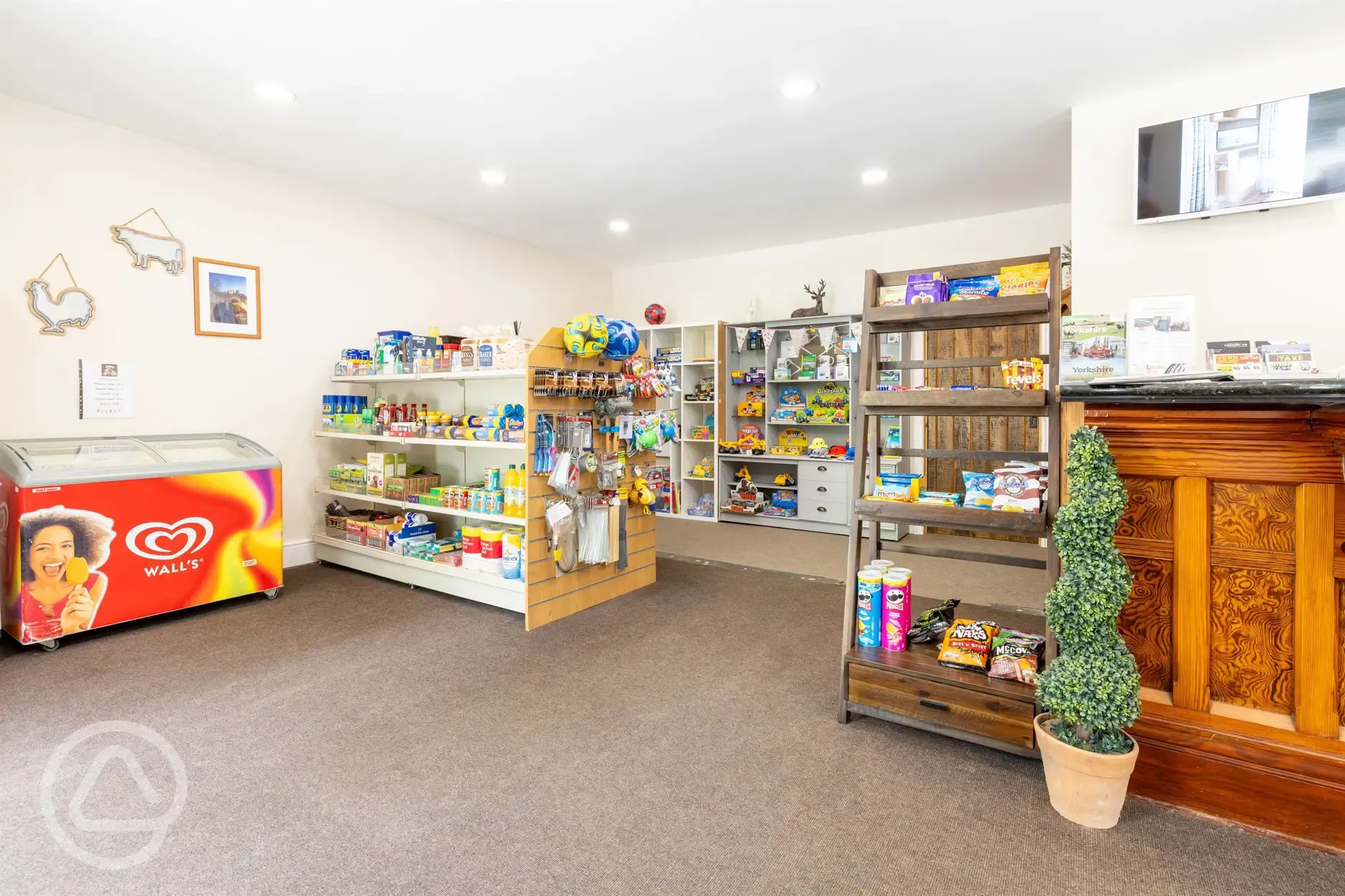 Shop essentials at Nurseries Caravan Park