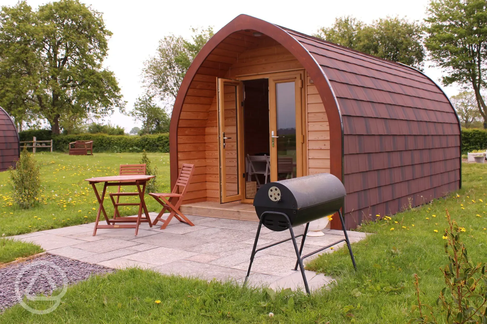 Adult only glamping pod