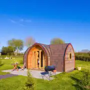 Four person ensuite glamping pod