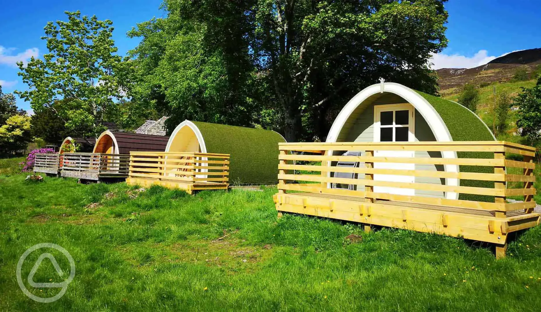 Glamping pods 