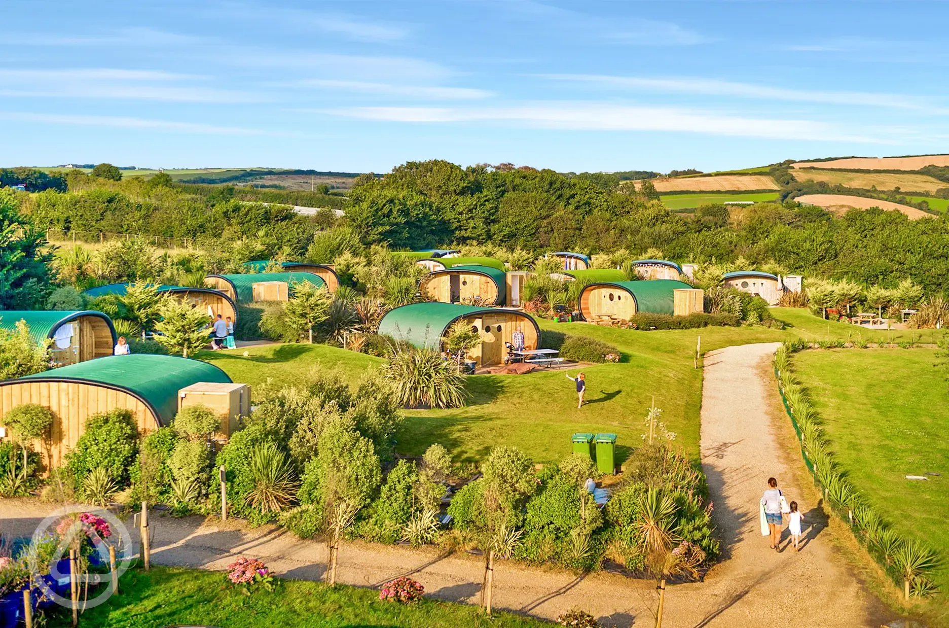 Glamping pods