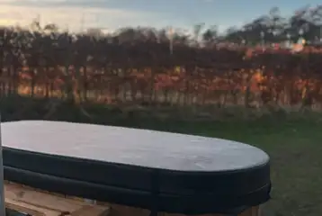 Luxury glamping pod hot tub Luxury glamping pod hot tub
