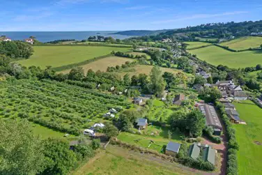 The Hen's Dens at Orchard Organic Farm, Stokeinteignhead, Newton Abbot, Devon