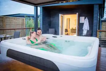 Glamping cabin and private hot tub Glamping cabin and private hot tub