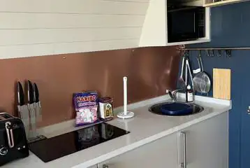 Glamping pod kitchen Glamping pod kitchen