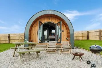 Glamping pod with optional hot tub at Middlemoor Farm Holidays Glamping pod with optional hot tub at Middlemoor Farm Holidays