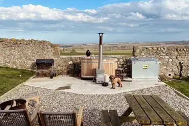 Glamping pod optional hot tub