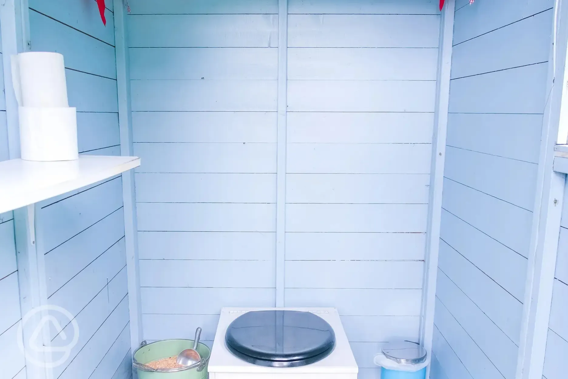 Private compost toilets