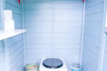 Private compost toilets
