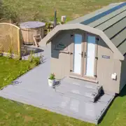 Elite ensuite glamping pod with wood-fired hot tub Elite ensuite glamping pod with wood-fired hot tub