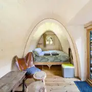 Woodpecker cabins with hot tubs interior