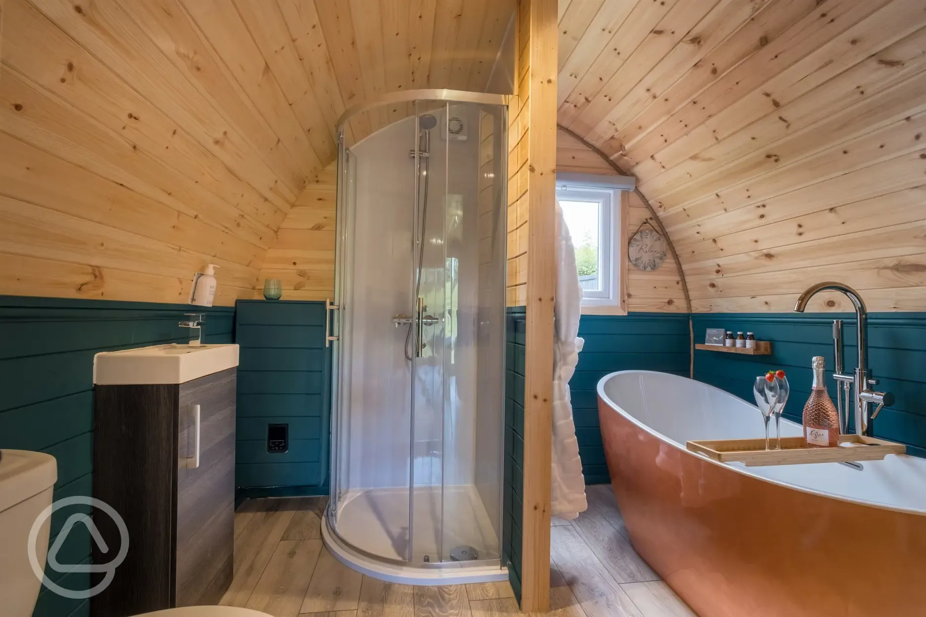 The Fallow pod ensuite