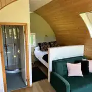Daisy pod interior - pet friendly 