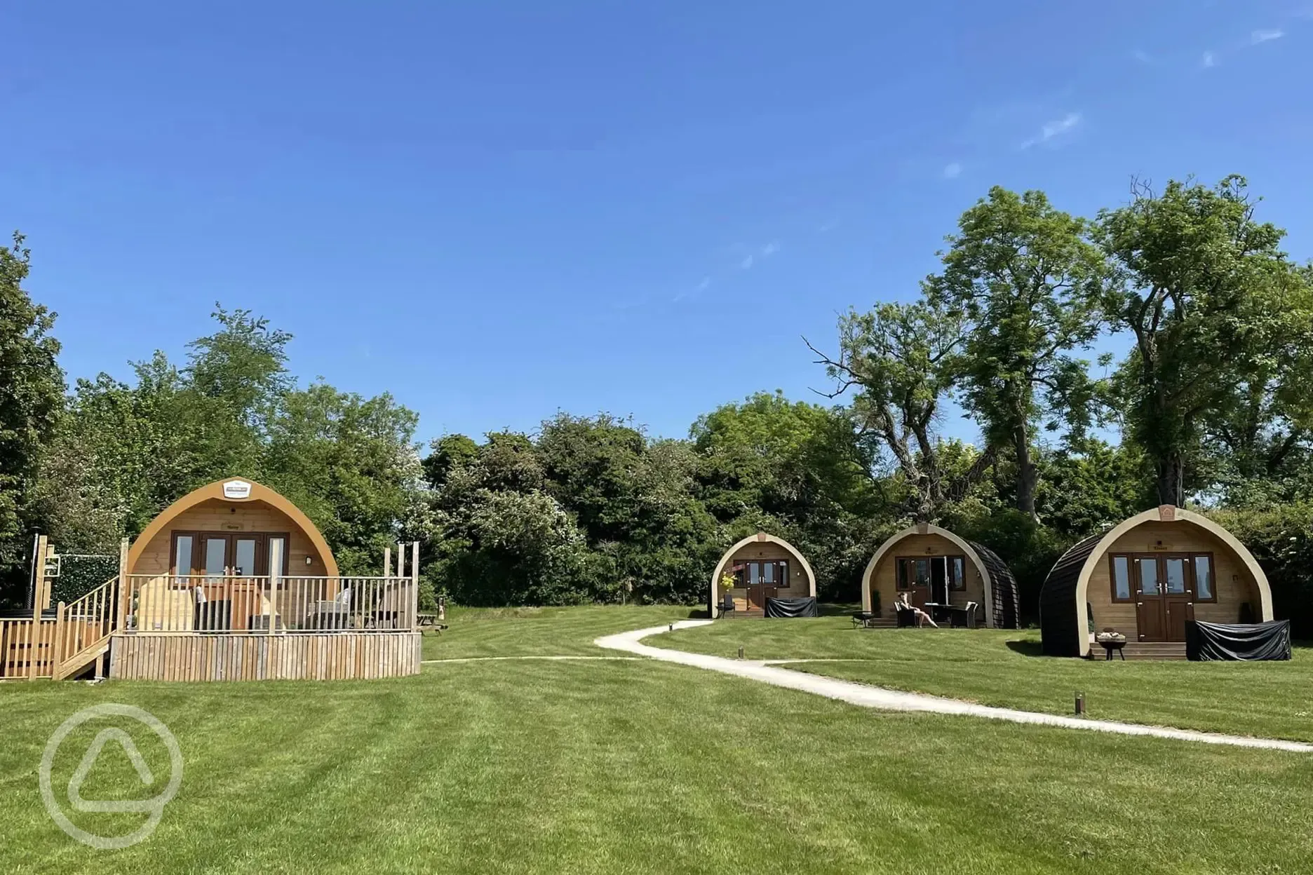 Glamping pods