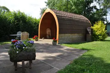 Hedgehog camping pod Hedgehog camping pod