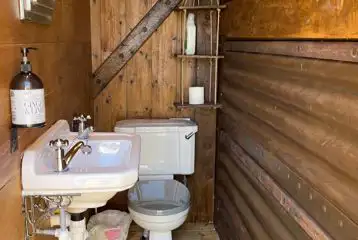 Private toilet for glamping units Private toilet for glamping units