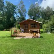 Woodpecker cabin at Quantock Camping