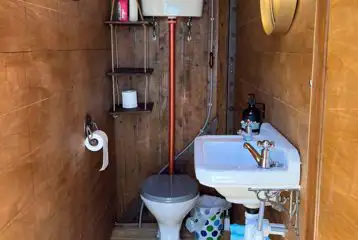 Private toilet for glamping units Private toilet for glamping units