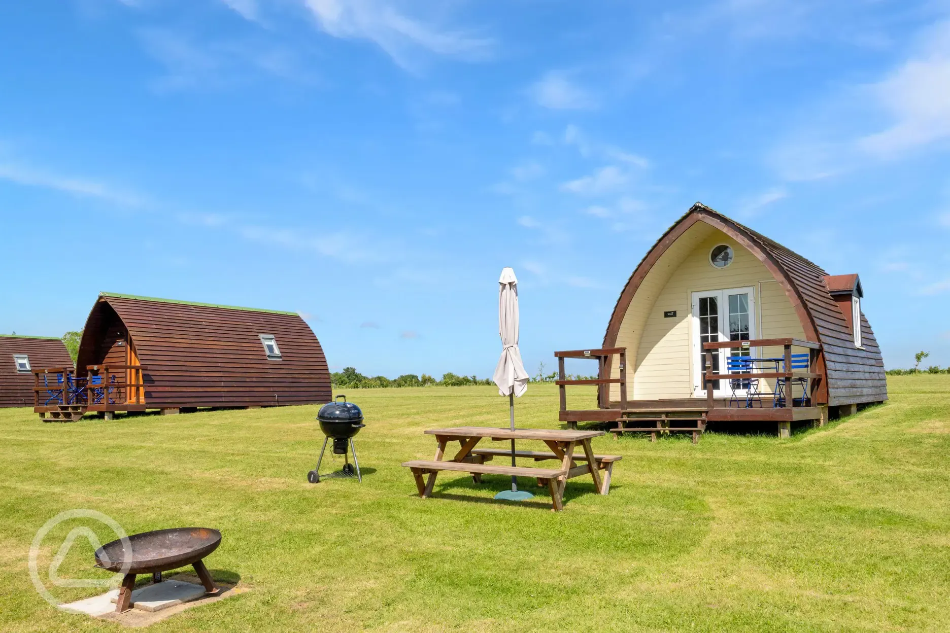 Glamping pods