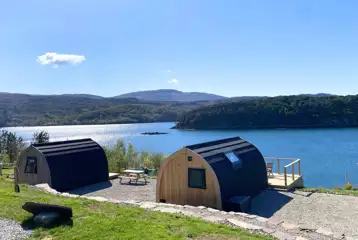 Sildvik and Sunset ensuite glamping pods with waterside views Sildvik and Sunset ensuite glamping pods with waterside views