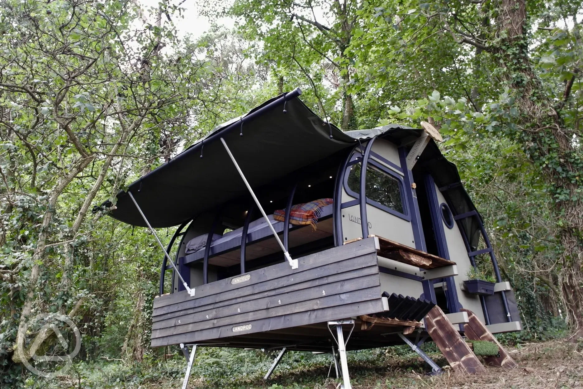 Landpod interior